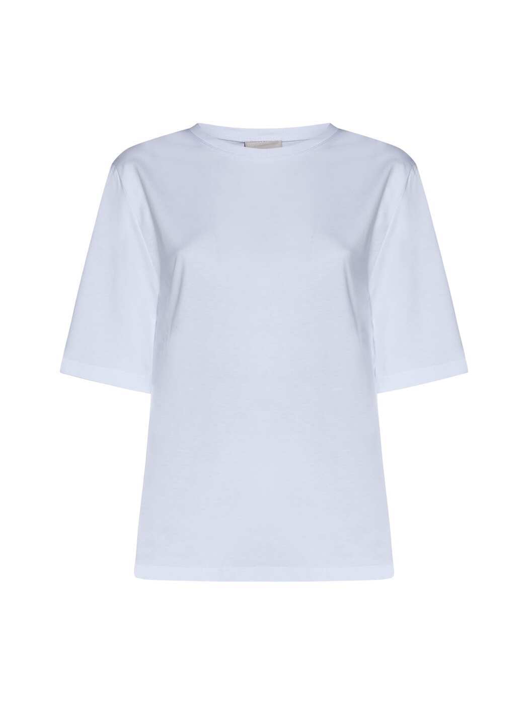 SEMICOUTURE セミクチュール ホワイト Bianco Tシャツ レディース 春夏2024 Y4SJ03 A01 BIANCO 【関税・送料無料】【ラッピング無料】 ia