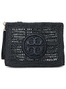 【15,000円以上1,000円OFF!!】 TORY BURCH トリー バーチ ブラック Black クラッチバッグ レディース 春夏2024 155038001 【関税・送料無料】【ラッピング無料】 ia