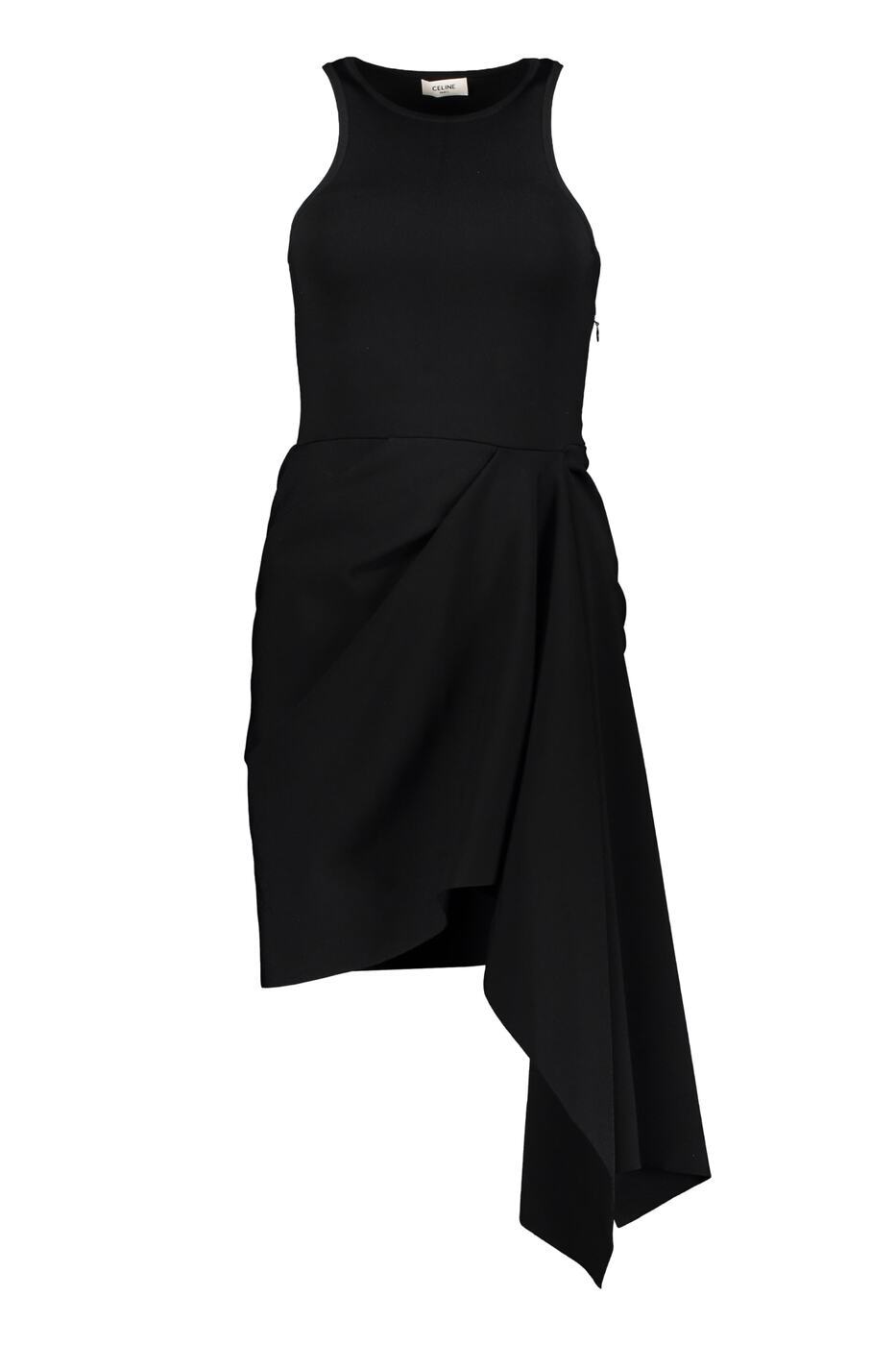 CELINE セリーヌ ブラック black ドレス レディース 春夏2023 2A21Y256R_38NO 【関税・送料無料】【ラッピング無料】 iaのサムネイル