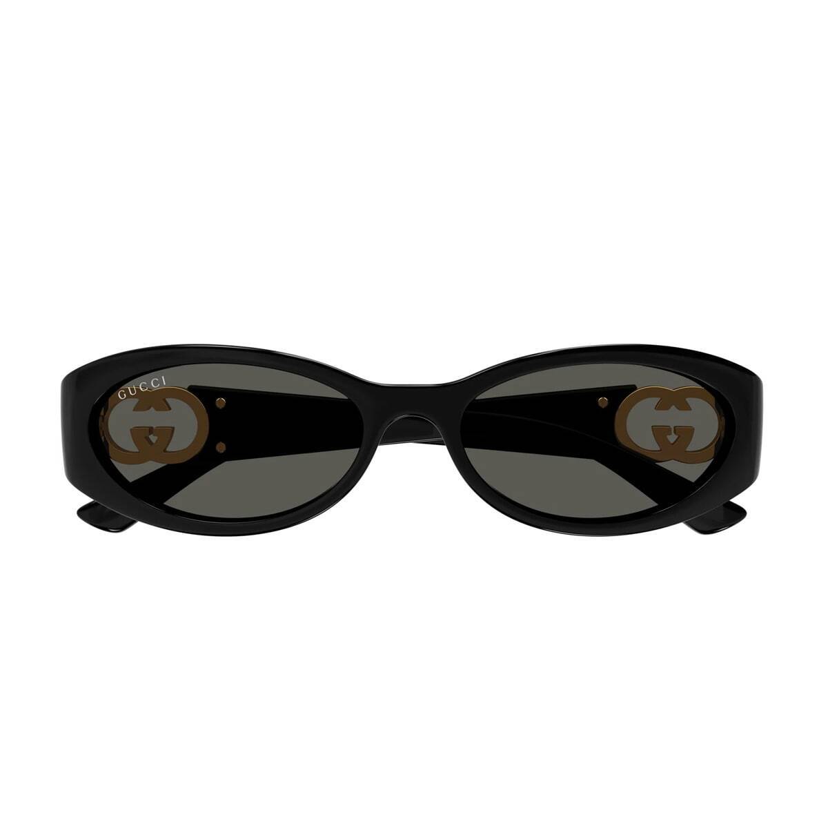  GUCCI EYEWEAR グッチアイウェア ブラック Nero サングラス・メガネ レディース 春夏2024 GG1660S LINEA Gucci Lido 001 black grey  ia