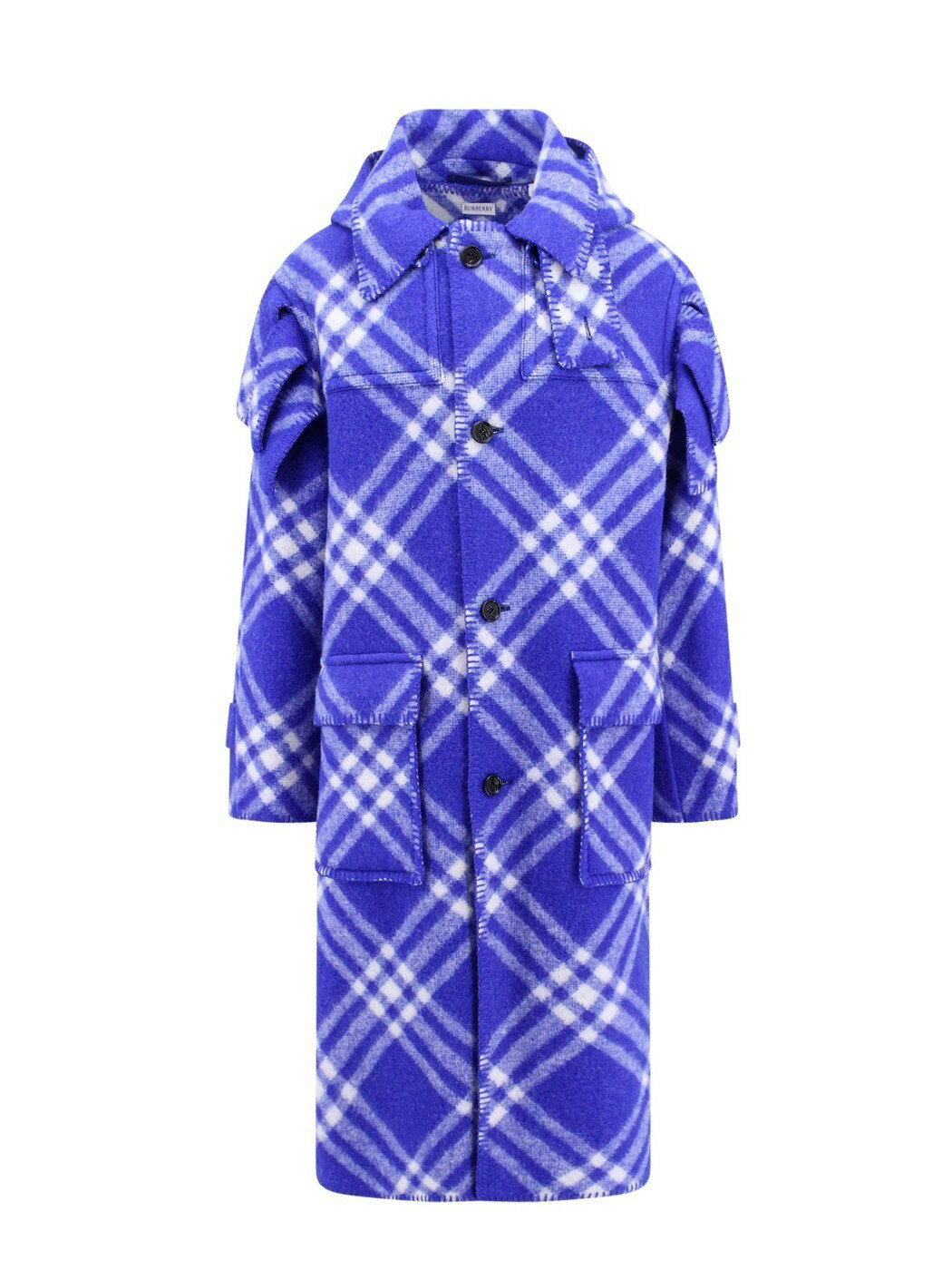 BURBERRY バーバリー ブルー Blue コート メンズ 秋冬2023 8078913_B7369 【関税・送料無料】【ラッピング無料】 ia