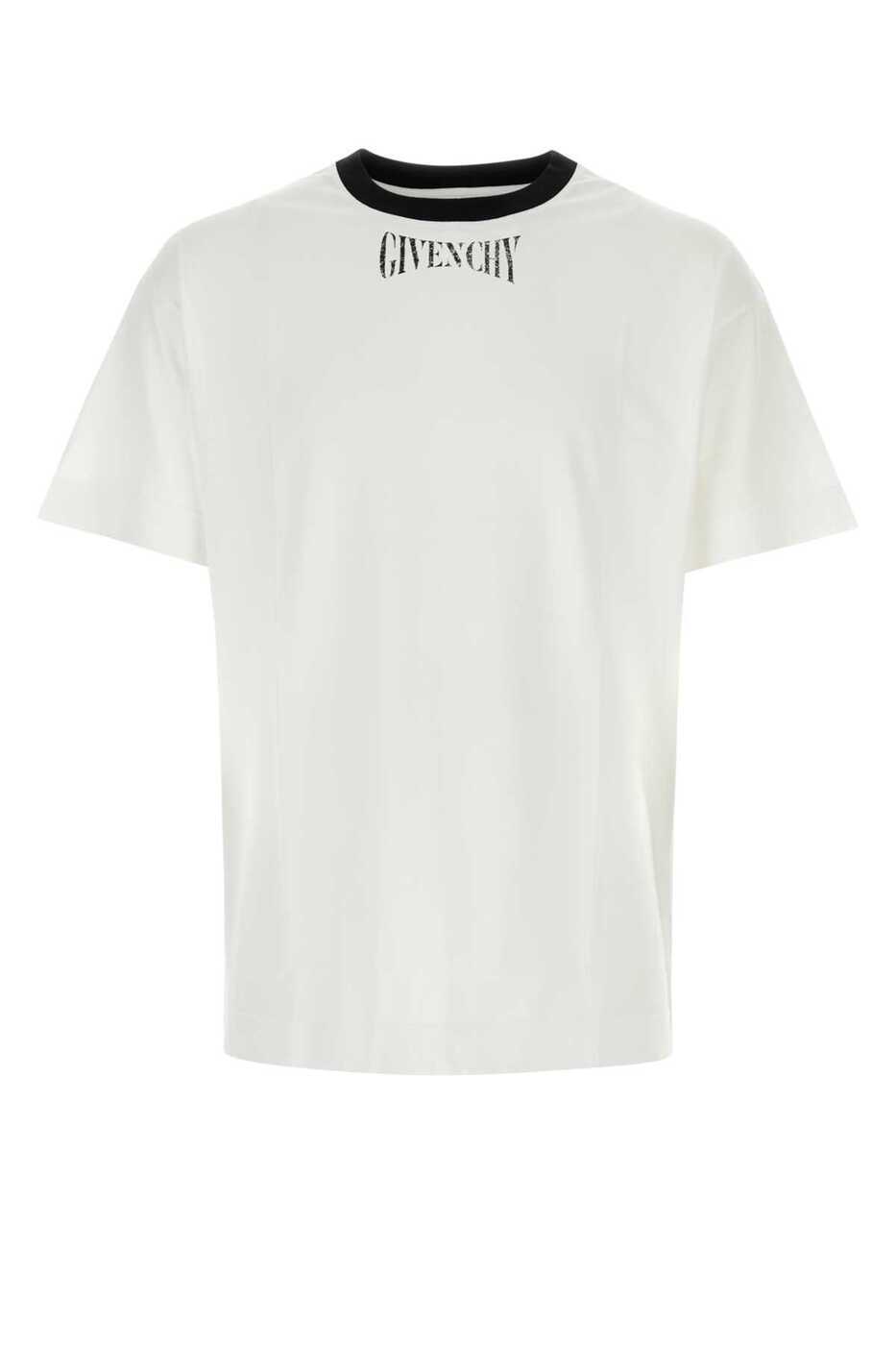 【本日5の付く日ポイント4倍!】 GIVENCHY ジバンシィ ホワイト White Tシャツ メンズ 春夏2024 BM71JA3YK9_100 【関税・送料無料】【ラッピング無料】 ia