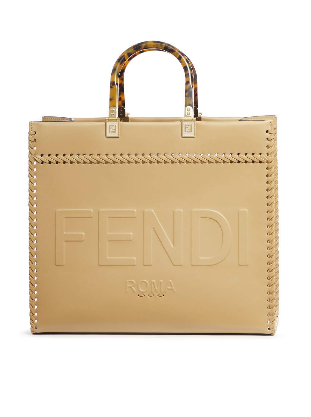 FENDI フェンディ トートバッグ レディース 秋冬2023 8BH386AHW4 F15KR MIELE SC GOLD SOFT 【関税・送料無料】【ラッピング無料】 ia