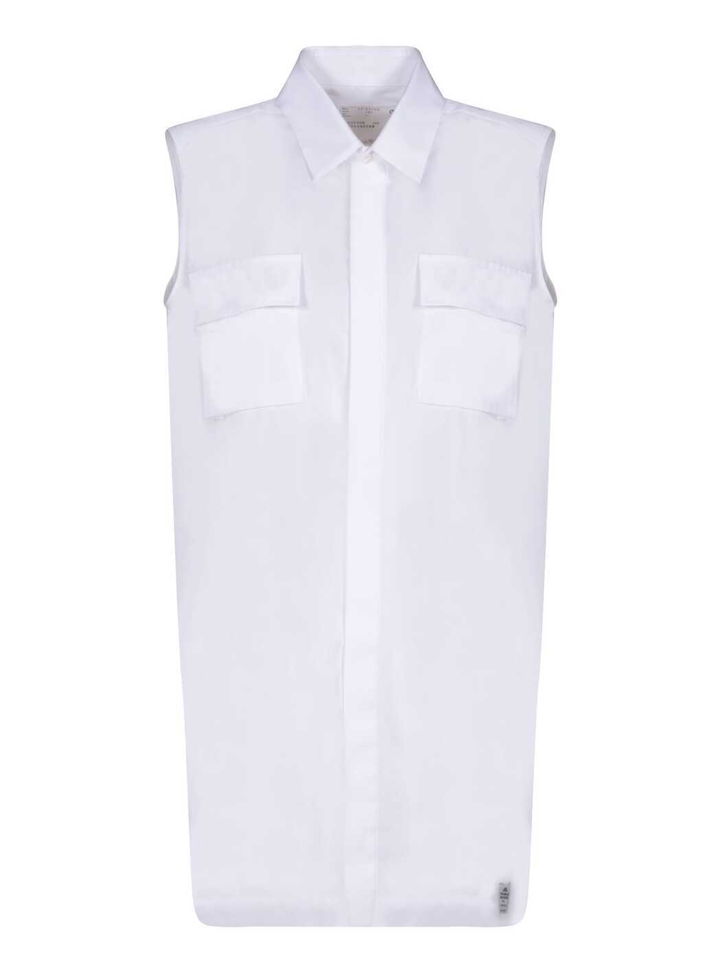 【楽天スーパーSALE!!200000円以上5000円OFFクーポン対象】 SACAI サカイ ホワイト White ドレス レディース 春夏2024 2407159 151 【関税・送料無料】【ラッピング無料】 iaのサムネイル
