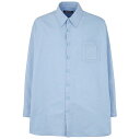 RAF SIMONS ラフ シモンズ ブルー Light Blue シャツ メンズ 春夏2023 231.M243.10080.0042 0042 LIGHT BLUE 【関税・送料無料】【ラッピング無料】 ia