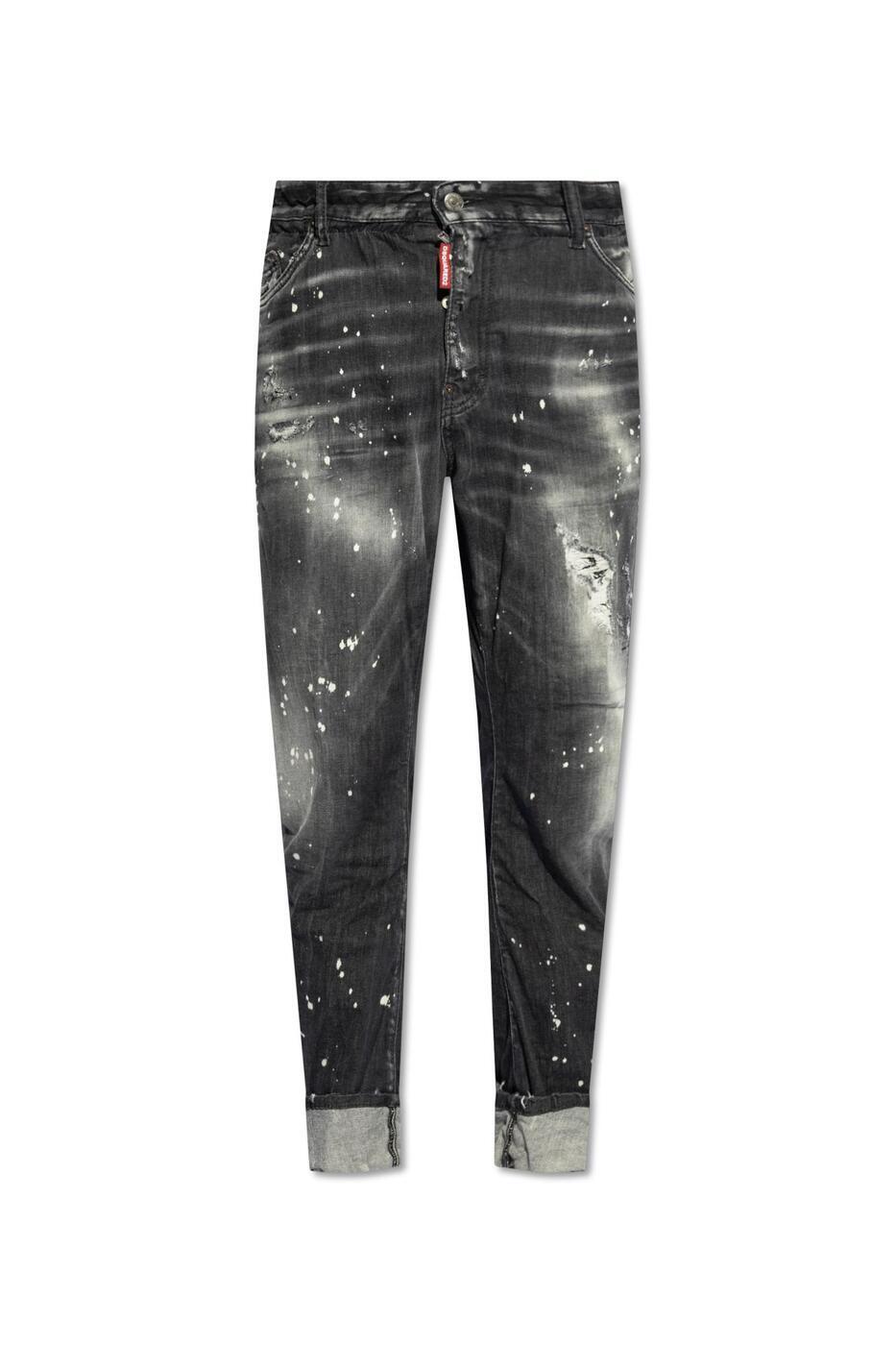 DSQUARED2 ディースクエアード ブラック BLACK デニム メンズ 春夏2024 S71LB1372S30503900 【関税・送料無料】【ラッピング無料】 iaのサムネイル