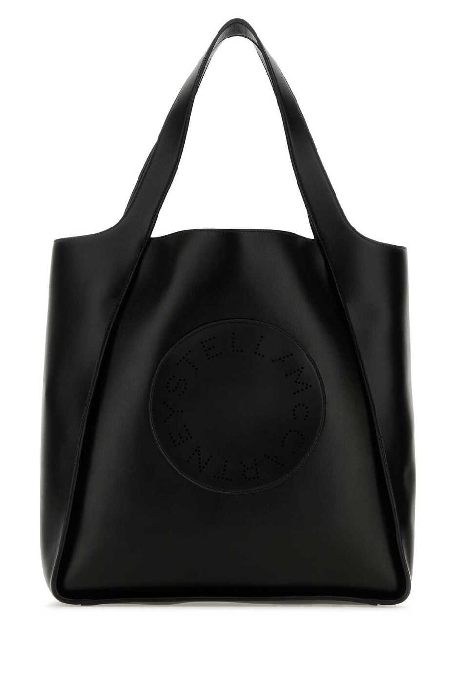 ステラマッカートニー　マザーズバッグ 【毎月1日はエントリーでポイント3倍！】 STELLA MCCARTNEY ステラ マッカートニー ブラック Black トートバッグ レディース 秋冬2024 7B0031W8542 1000 【関税・送料無料】【ラッピング無料】 ia