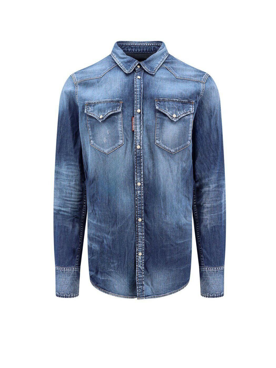 DSQUARED2 ディースクエアード ブルー Blue シャツ メンズ 秋冬2024 S74DM0846S30341 470 【関税・送料無料】【ラッピング無料】 ia