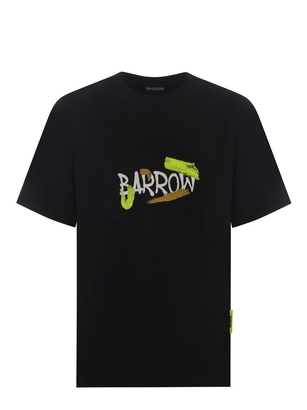 BARROW バロウ ブラック Nero Tシャツ メンズ 春夏2024 TH043 110 【関税・送料無料】【ラッピング無料】 iaのサムネイル
