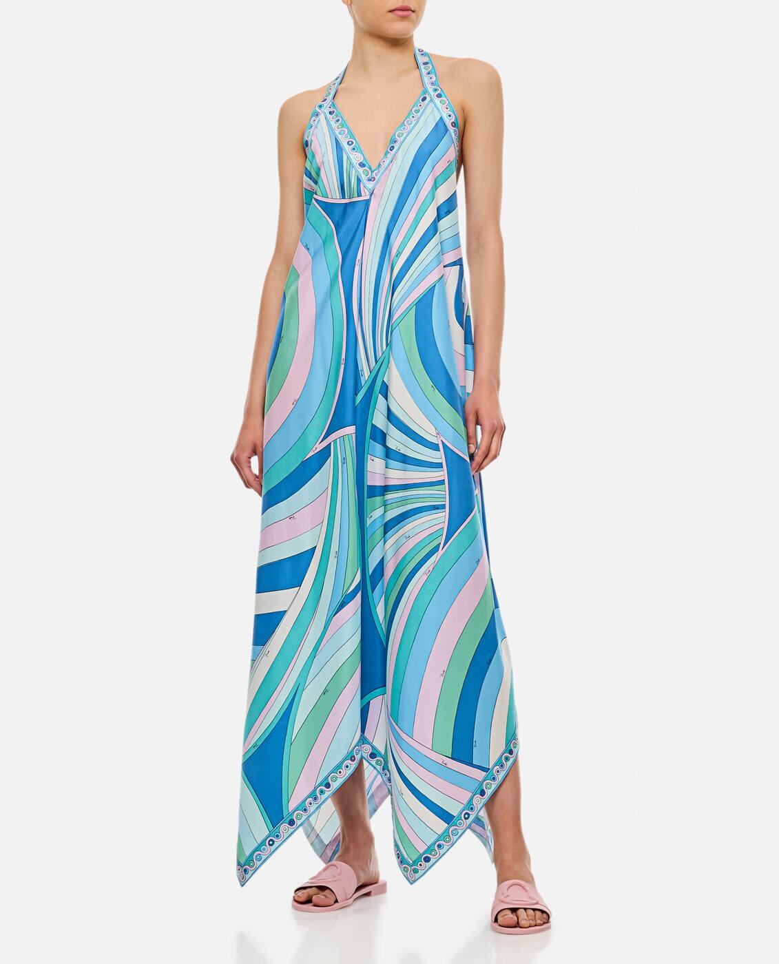 【土日限定クーポン配布中！】 EMILIO PUCCI エミリオ プッチ ドレス レディース 春夏2024 4HRI104H751011 【関税・送料無料】【ラッピング無料】 ia