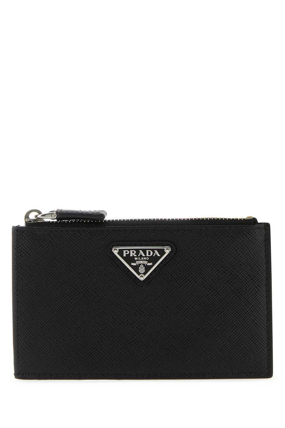 プラダ 財布（メンズ） PRADA プラダ ブラック NERO 財布 メンズ 秋冬2024 2MC086QHH F0002 【関税・送料無料】【ラッピング無料】 ia