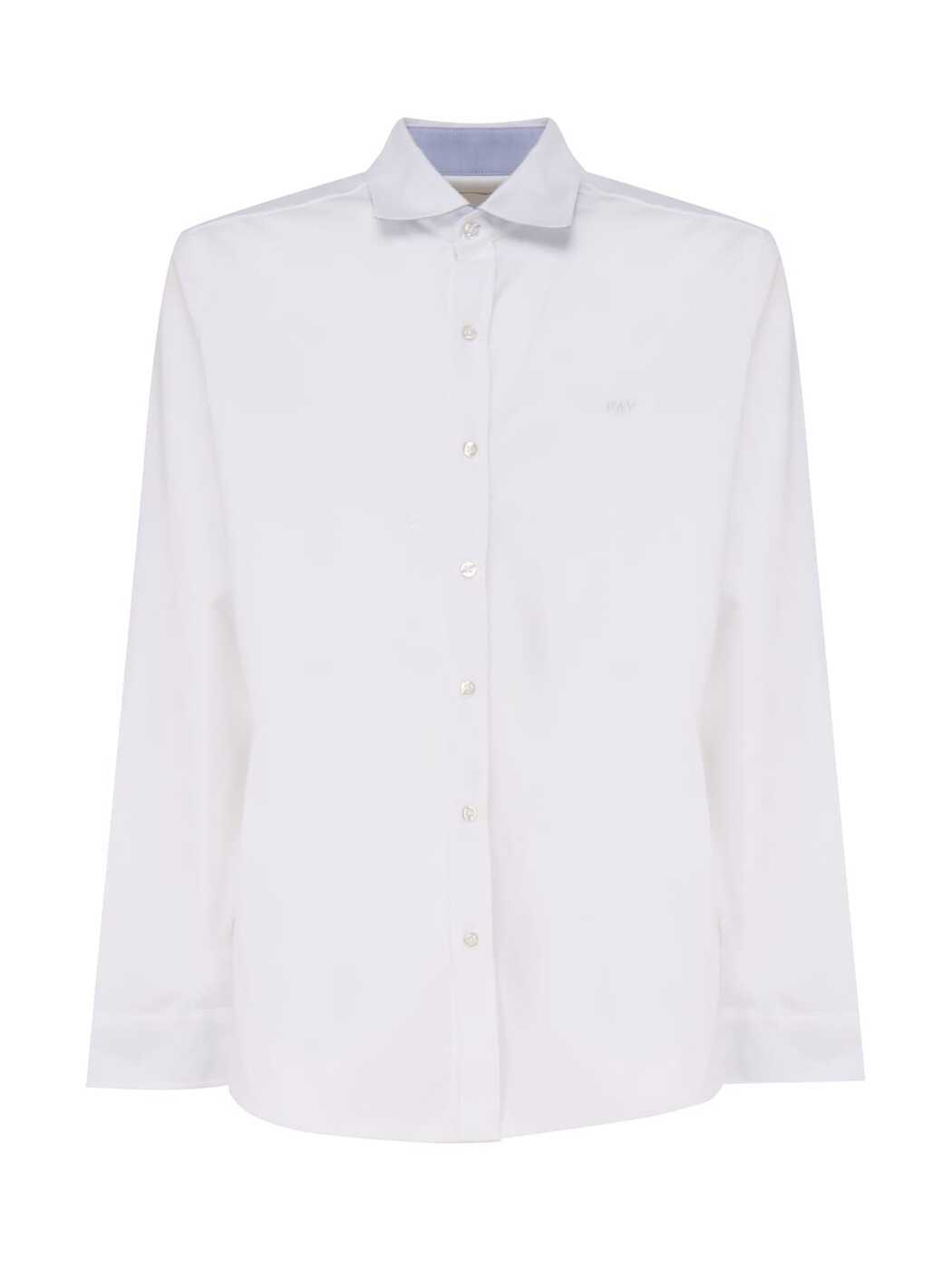 FAY フェイ ホワイト White シャツ メンズ 春夏2024 NRMA3481540VYP_B001 【関税・送料無料】【ラッピング無料】 iaのサムネイル