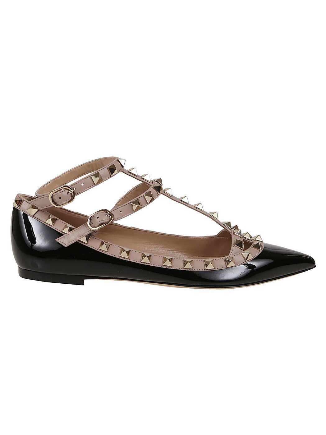 VALENTINO GARAVANI ヴァレンティノ ガラヴァーニ フラットシューズ レディース 秋冬2024 WS0376.VNW N91 NERO POUDRE 【関税・送料無料】【ラッピング無料】 iaのサムネイル