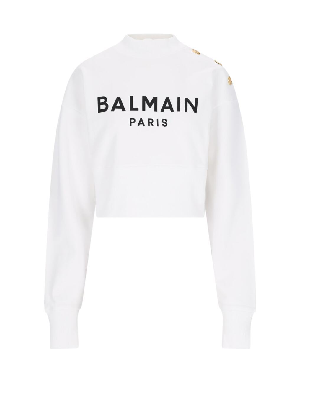 BALMAIN Хޥ ۥ磻 White ȥ졼ʡ ǥ 2024 DF1JO040BB02GAB ڴǡ̵ۡڥåԥ̵ ia