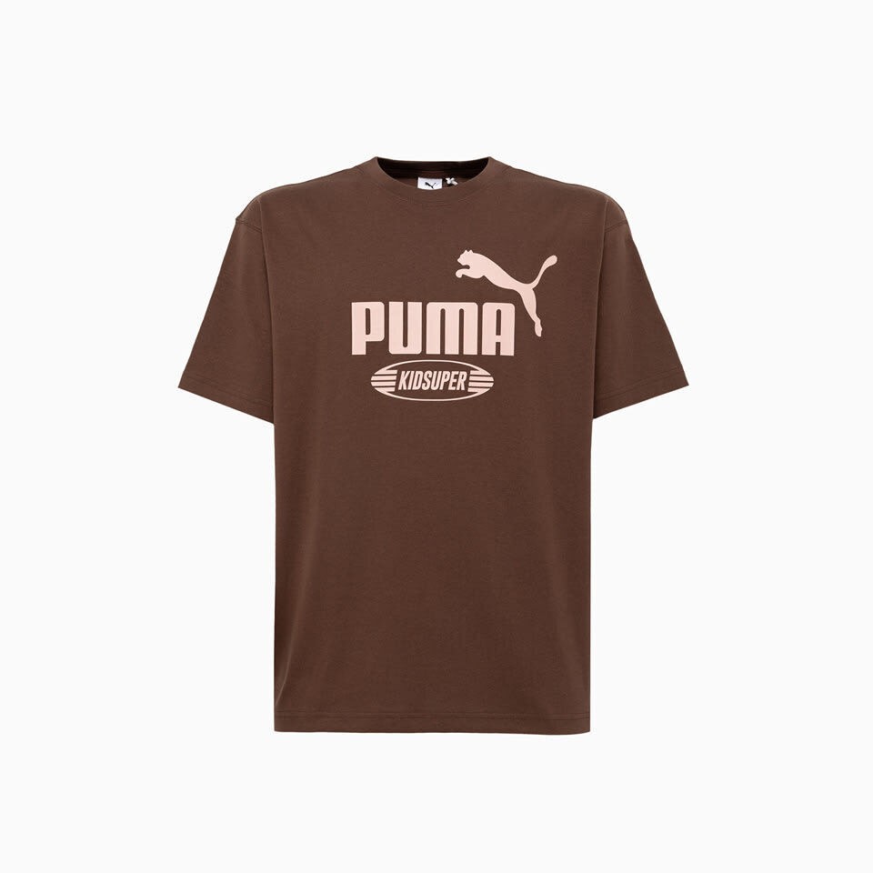 PUMA プーマ ブラウン Brown Tシャツ メンズ 春夏2024 624076-79 【関税・送料無料】【ラッピング無料】 iaのサムネイル