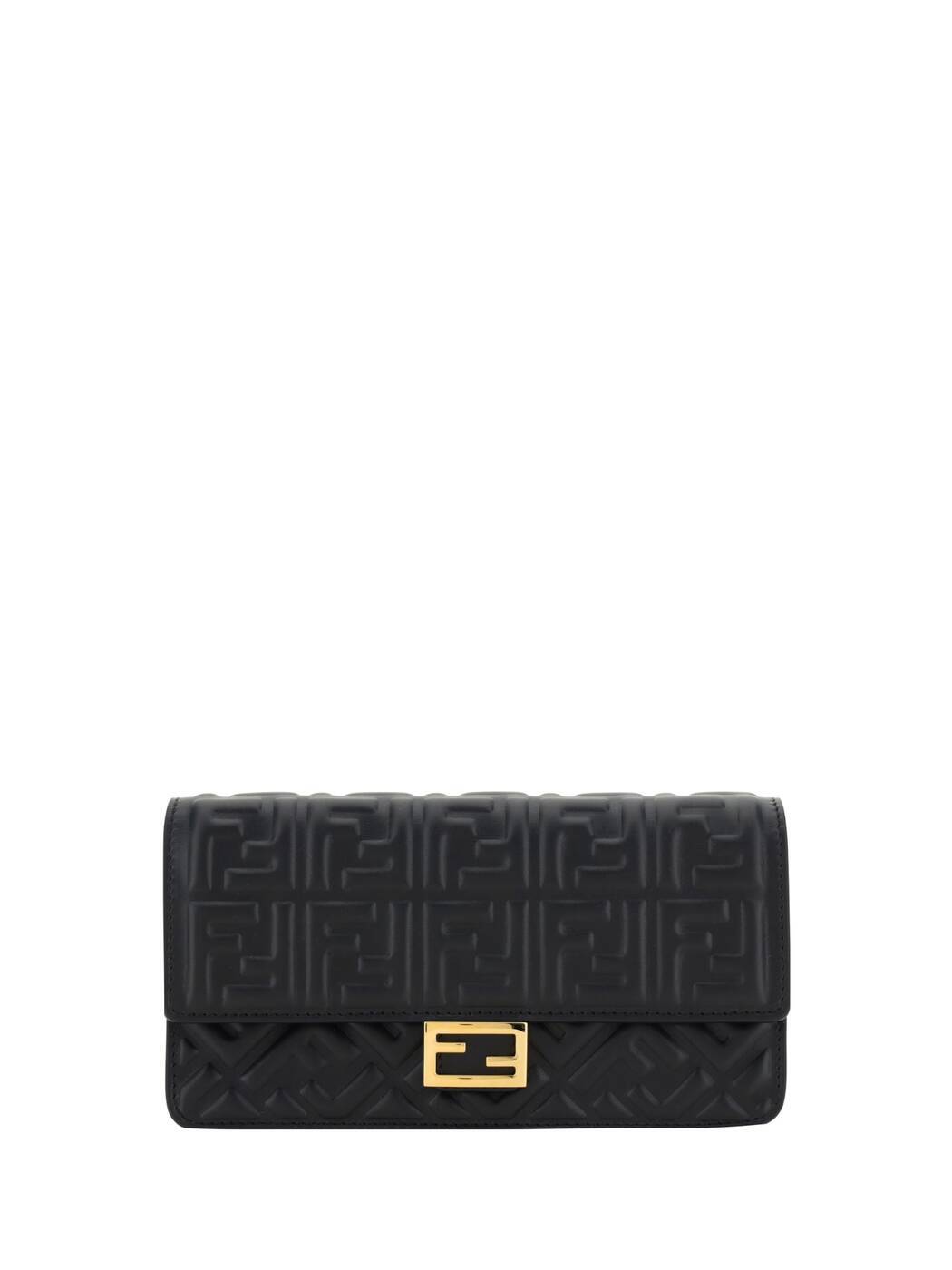 フェンディ 財布（レディース） 【毎月1日はエントリーでポイント3倍！】 FENDI フェンディ ブラック Black 財布 レディース 春夏2024 8M0498 AAJD F0KUR 【関税・送料無料】【ラッピング無料】 ia