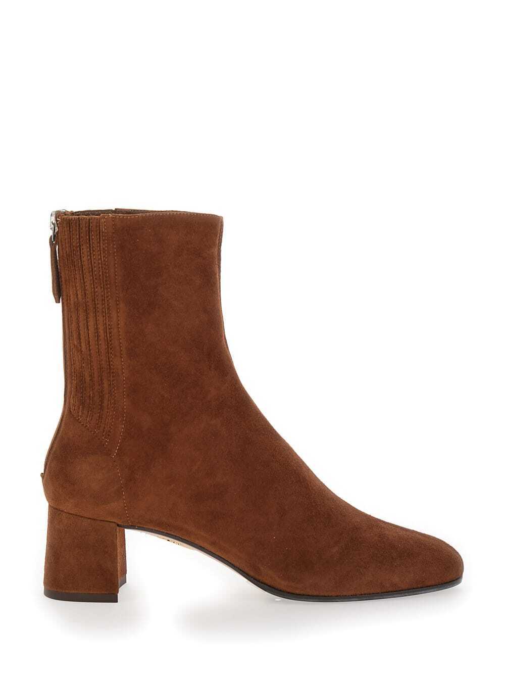  AQUAZZURA アクアズーラ ブラウン Brown ブーツ レディース 秋冬2024 SHOMIDB0SUE993  ia