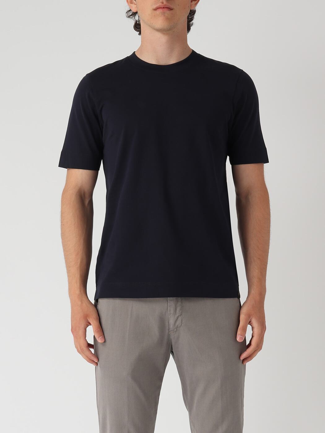 GRAN SASSO グランサッソ ネイビー NAVY Tシャツ メンズ 春夏2024 6013973712 590 【関税・送料無料】【ラッピング無料】 iaのサムネイル