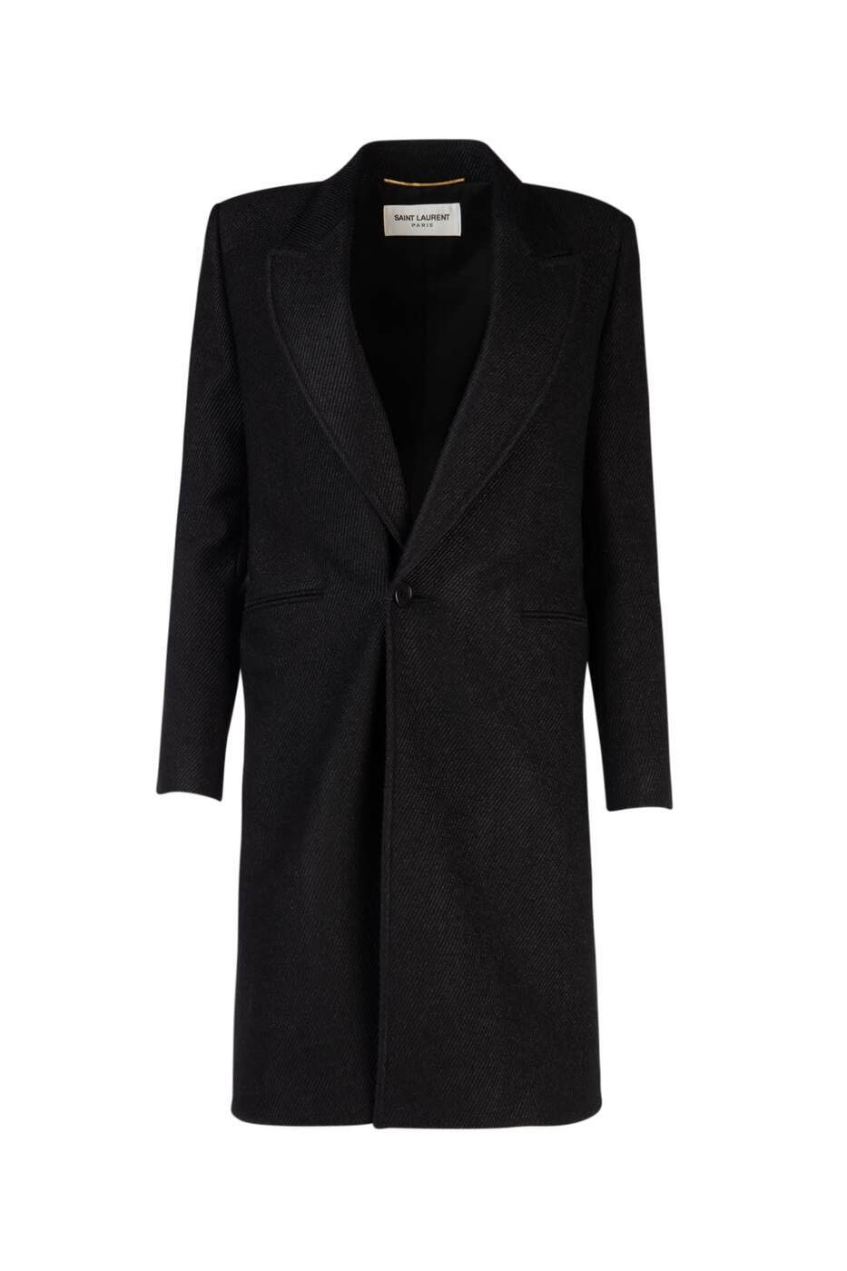SAINT LAURENT PARIS イヴ サンローラン コート レディース 秋冬2019 552476Y696J 1000 【関税・送料無料】【ラッピング無料】 iaのサムネイル