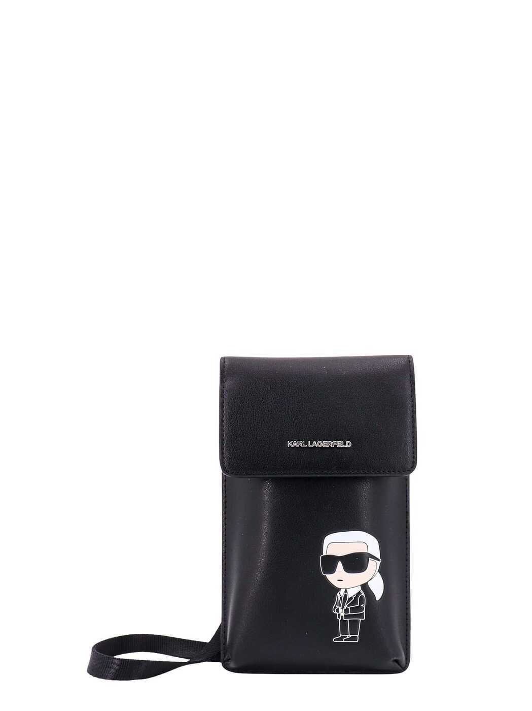 KARL LAGERFELD カール ラガーフェルド ブラック Black バッグ レディース 春夏2024 230W3217 A999 【関税・送料無料】【ラッピング無料】 iaのサムネイル