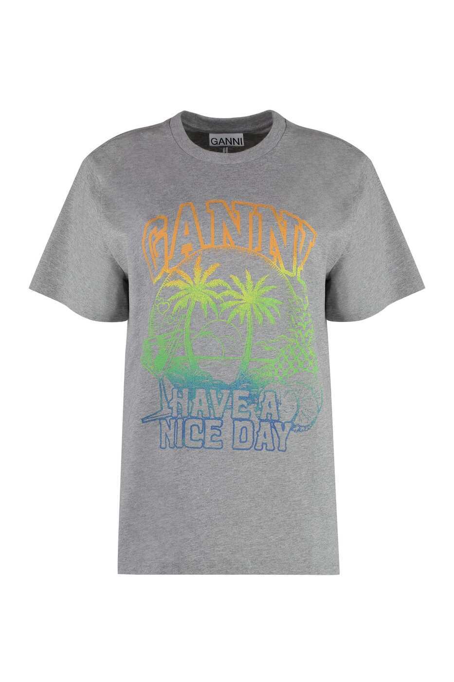 GANNI ガニー Tシャツ レディース 秋冬2024 T3920_921 【関税・送料無料】【ラッピング無料】 iaのサムネイル