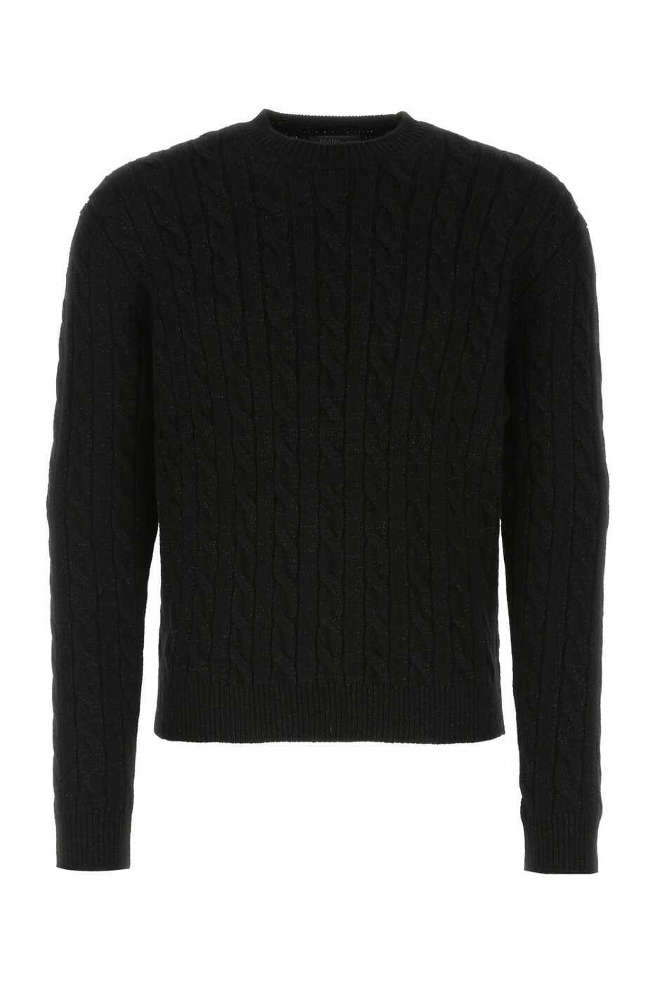 PRADA プラダ ブラック Black ニットウェア メンズ 秋冬2024 UMB49712I7_F0002 【関税・送料無料】【ラッピング無料】 iaのサムネイル