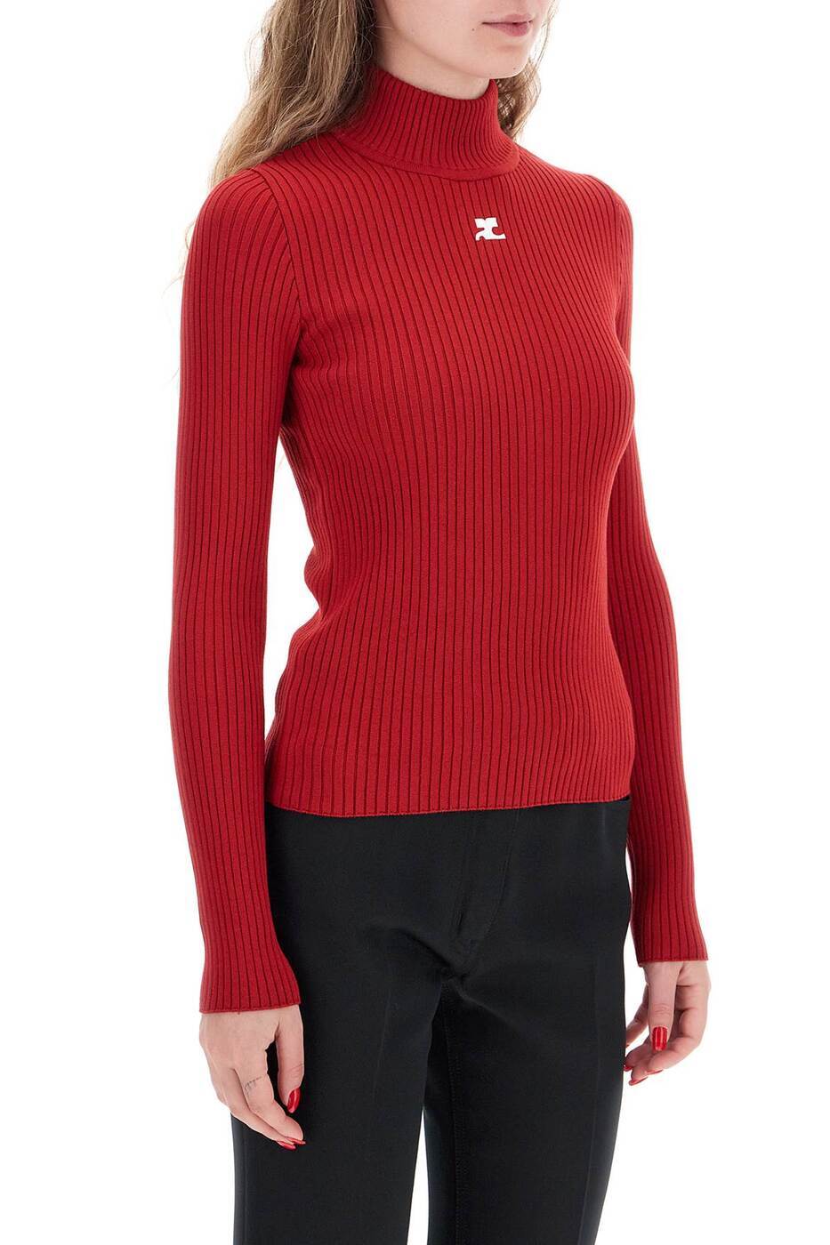 COURREGES クレージュ ニットウェア レディース 秋冬2024 PERMPU022FI0001_4034 【関税・送料無料】【ラッピング無料】 iaのサムネイル
