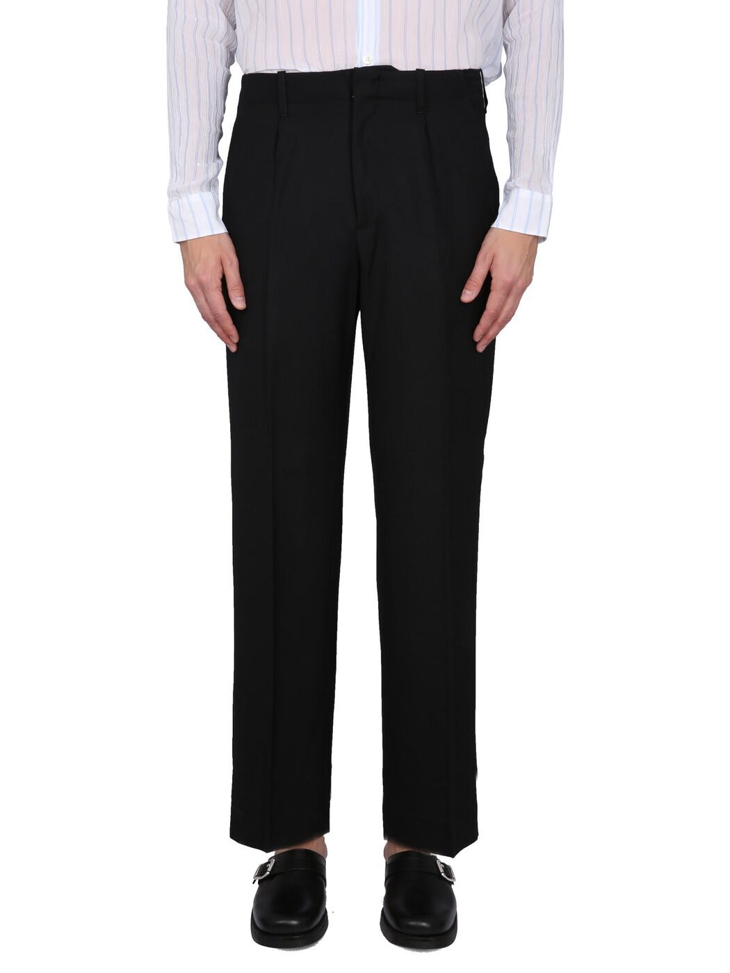 OUR LEGACY アワーレガシー パンツ メンズ 秋冬2024 M421BBPW BLACK PANAMA WOOL 【関税・送料無料】【ラッピング無料】 iaのサムネイル