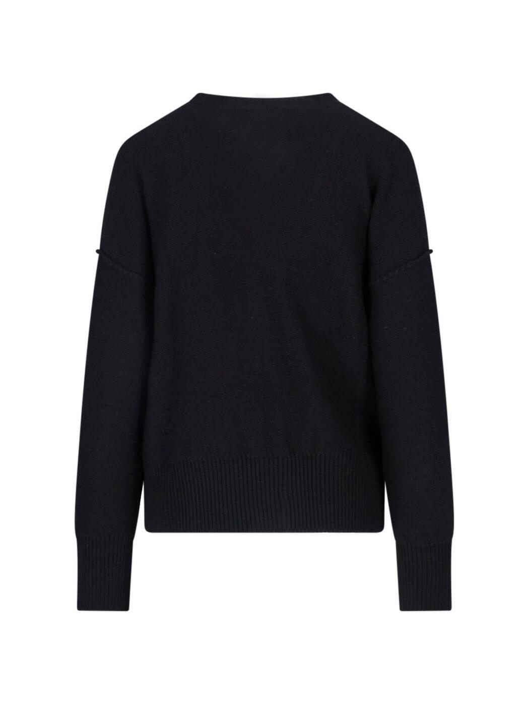 MM6 MAISON MARGIELA エムエム6 メゾン マルジェラ ブラック Black ニットウェア レディース 秋冬2024 S52HP0019M13044_900 【関税・送料無料】【ラッピング無料】 iaのサムネイル