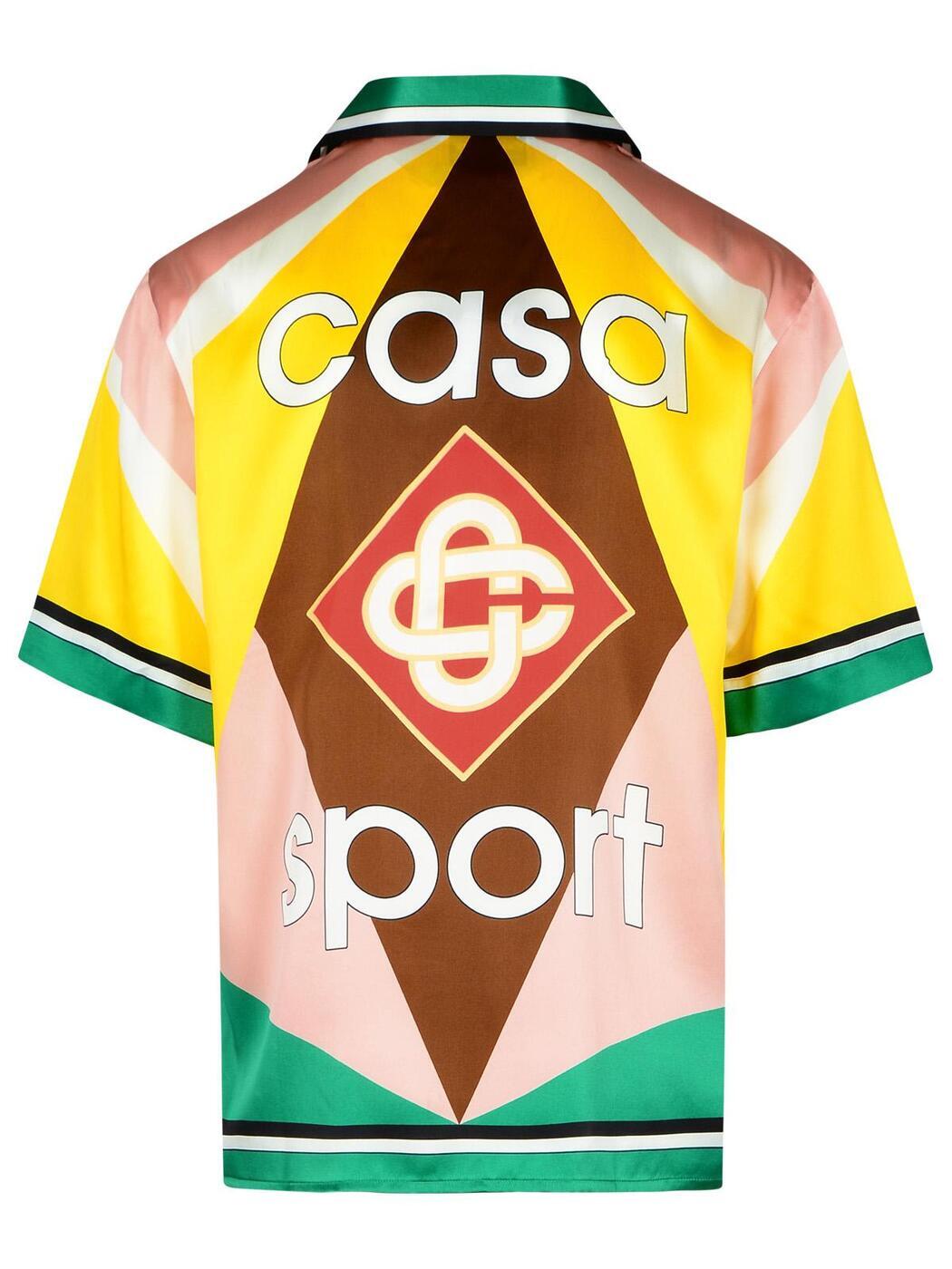 CASABLANCA カサブランカ マルチカラー Multicolor シャツ メンズ 秋冬2024 MS24-SH-003-12GEOMERTIC CASA SPORT 【関税・送料無料】【ラッピング無料】 iaのサムネイル