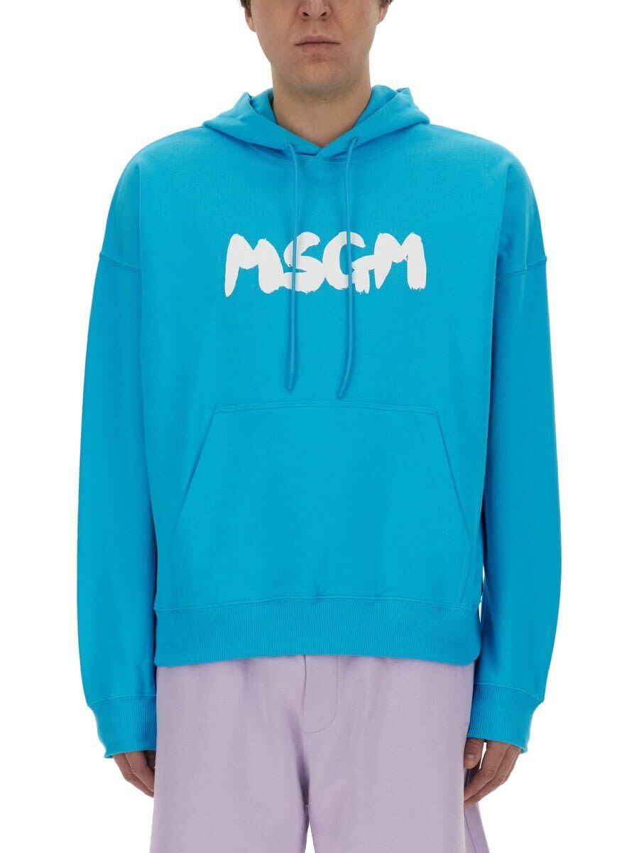 MSGM エムエスジーエム トレーナー メンズ 春夏2024 3640MM13224700084 【関税・送料無料】【ラッピング無料】 iaのサムネイル