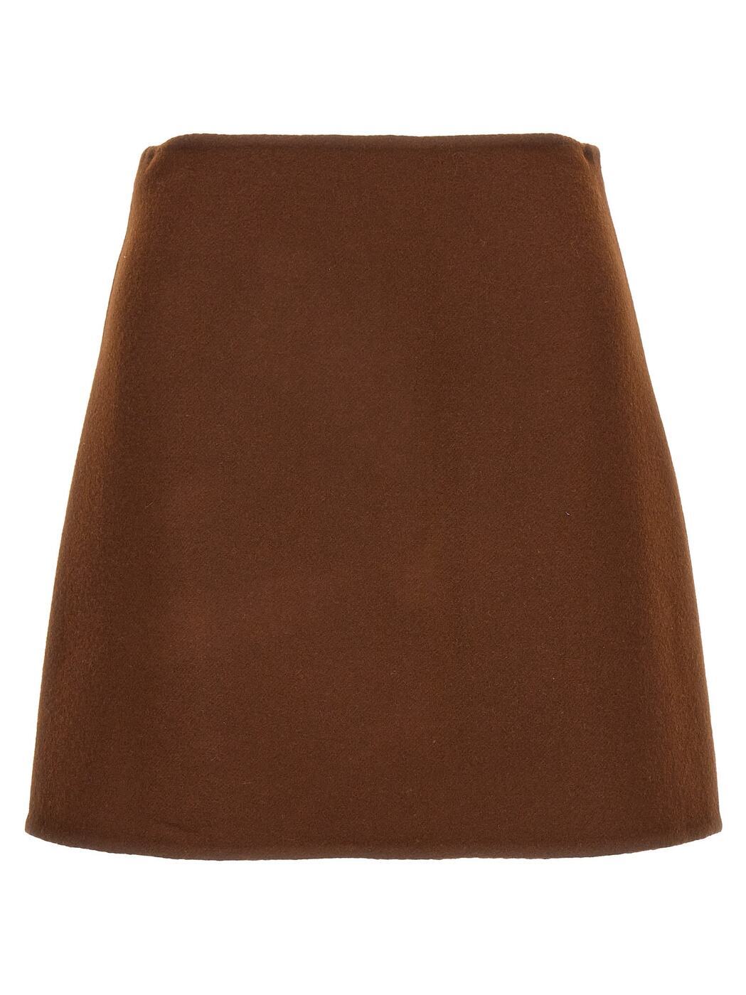 ERMANNO SCERVINO エルマンノ シェルヴィーノ ブラウン Brown スカート レディース 秋冬2024 D452O318HNG91241 【関税・送料無料】【ラッピング無料】 iaのサムネイル