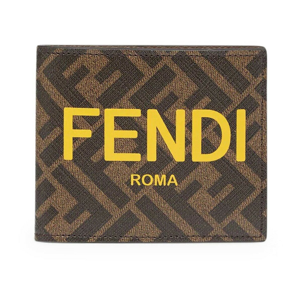 フェンディ 財布（メンズ） 【楽天スーパーSALE!!100000円以上4000円OFFクーポン対象】 FENDI フェンディ 財布 メンズ 春夏2023 7M0338AJJ8 F1HRH TBMR YELLOW SUNFLOWER MAY 【関税・送料無料】【ラッピング無料】 ia