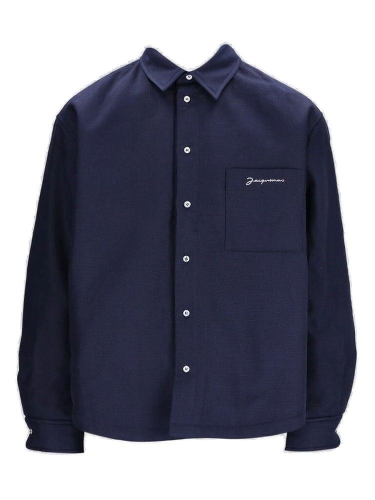 JACQUEMUS ジャックムス ブルー Blue シャツ メンズ 秋冬2024 236SH1051359_390 【関税・送料無料】【ラッピング無料】 iaのサムネイル