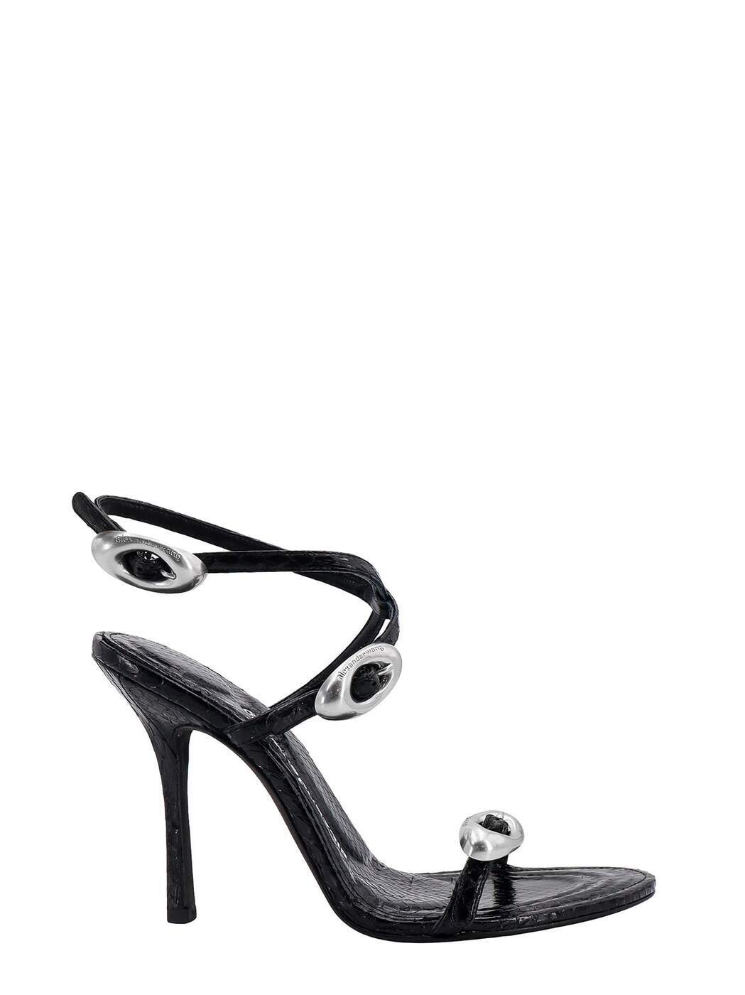 ALEXANDER WANG アレキサンダーワン ブラック Black サンダル レディース 春夏2024 30124S005_001 【関税・送料無料】【ラッピング無料】 iaのサムネイル