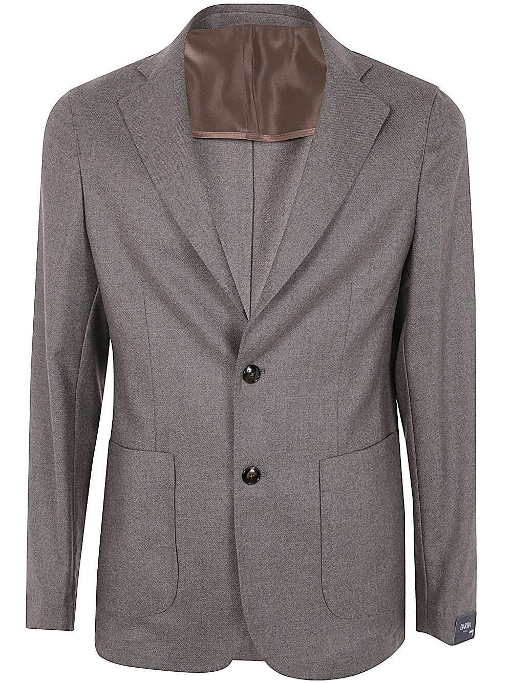 BARBA NAPOLI バルバ ブラウン Brown ジャケット メンズ 秋冬2024 EASY.43062 0003 BROWN 【関税・送料無料】【ラッピング無料】 iaのサムネイル