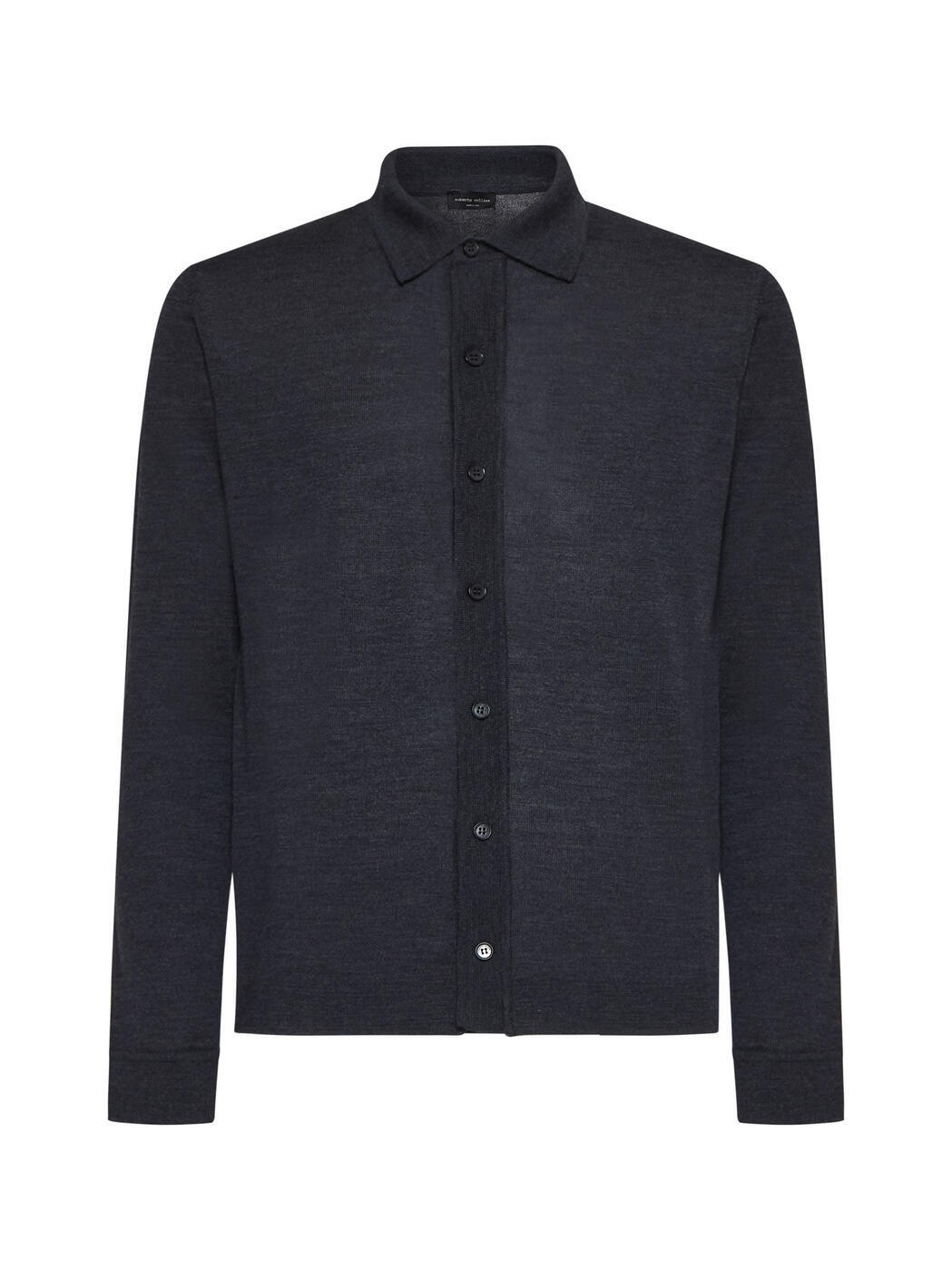 ROBERTO COLLINA ロベルト コリーナ グレー Anthracite シャツ メンズ 秋冬2024 RA01005-RA0121 【関税・送料無料】【ラッピング無料】 iaのサムネイル
