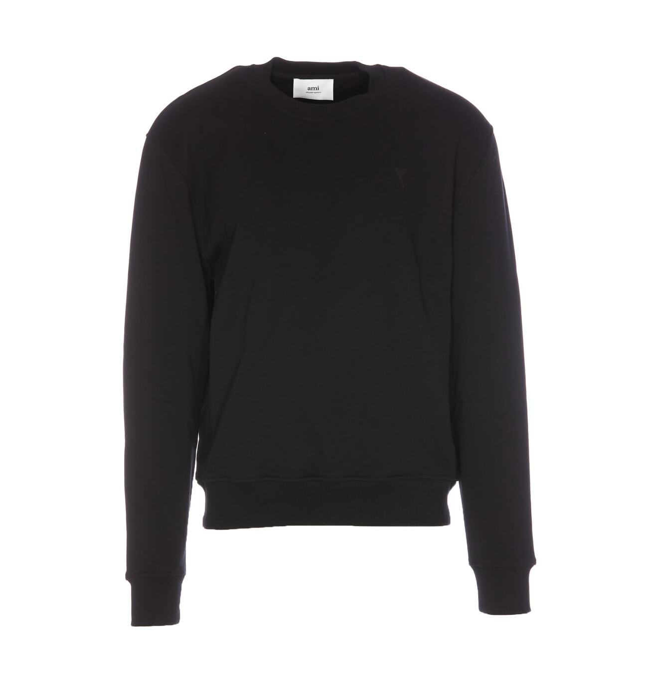 AMI ALEXANDRE MATTIUSSI アミ アレクサンドル マテュッシ ブラック Black トレーナー メンズ 秋冬2024 USW003.730 001 【関税・送料無料】【ラッピング無料】 iaのサムネイル