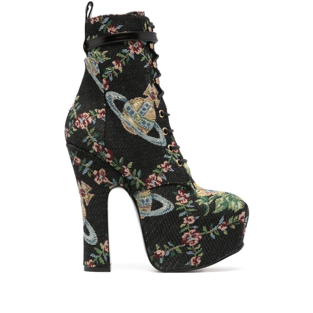 VIVIENNE WESTWOOD ヴィヴィアン・ウエストウッド ブラック BLACK ブーツ レディース 秋冬2023 71010071W W00MQ O101 【関税・送料無料】【ラッピング無料】 iaのサムネイル
