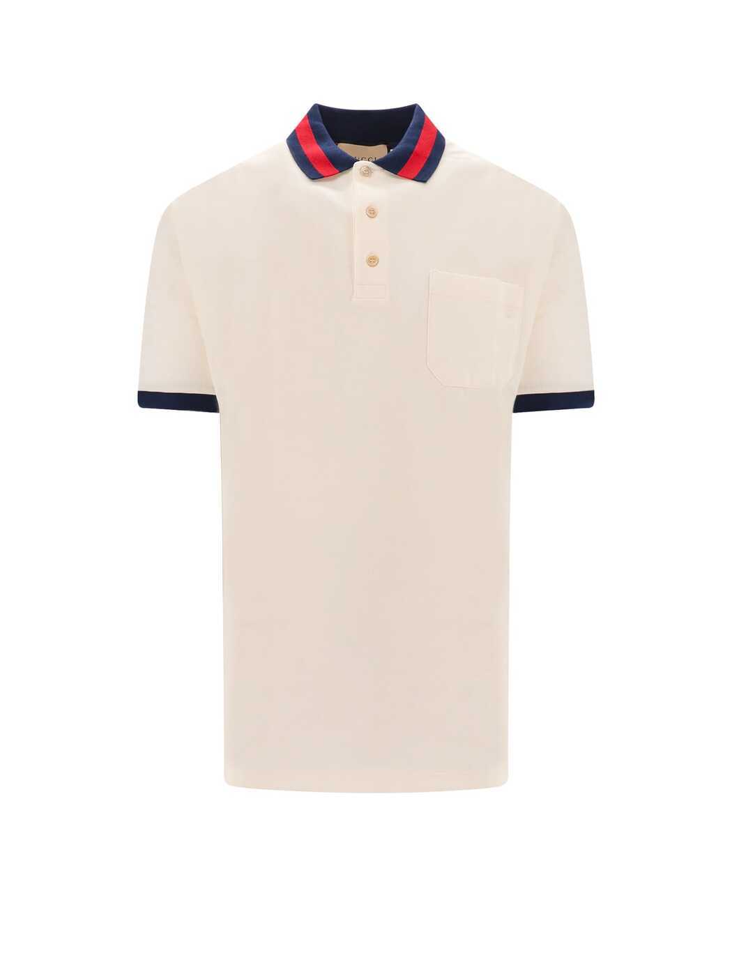 GUCCI グッチ ホワイト White トップス メンズ 春夏2024 701735XJELJ9750 【関税・送料無料】【ラッピング無料】 iaのサムネイル