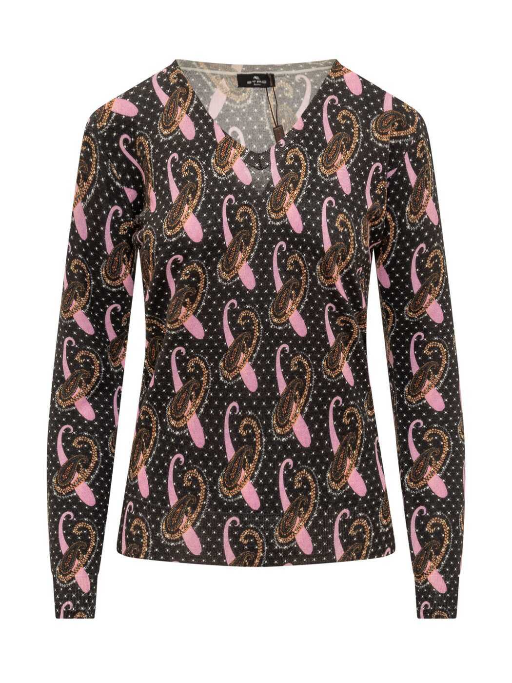 ETRO エトロ ブラック NERO ニットウェア レディース 秋冬2023 196599250_0001 【関税・送料無料】【ラッピング無料】 iaのサムネイル