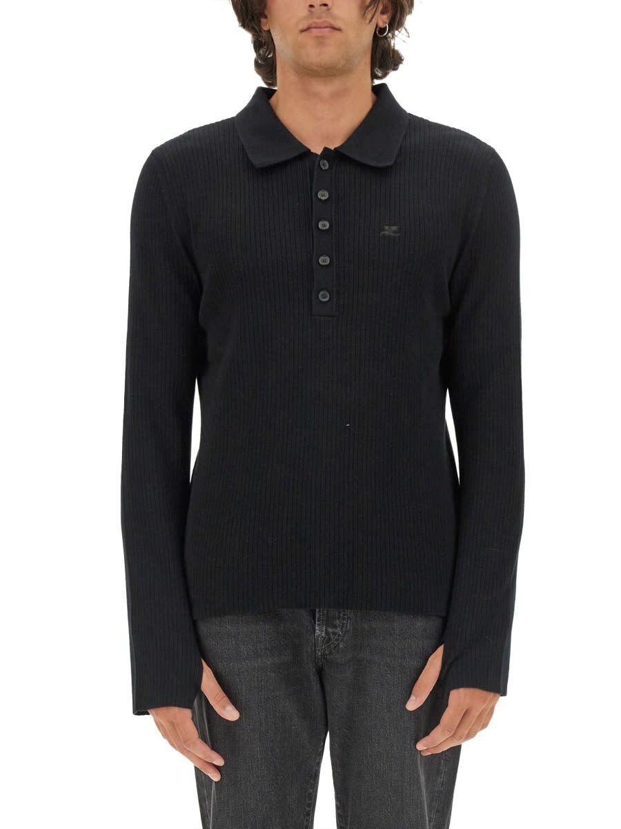 COURREGES クレージュ ブラック BLACK トップス メンズ 秋冬2024 324MPO038_FI00499999 【関税・送料無料】【ラッピング無料】 iaのサムネイル