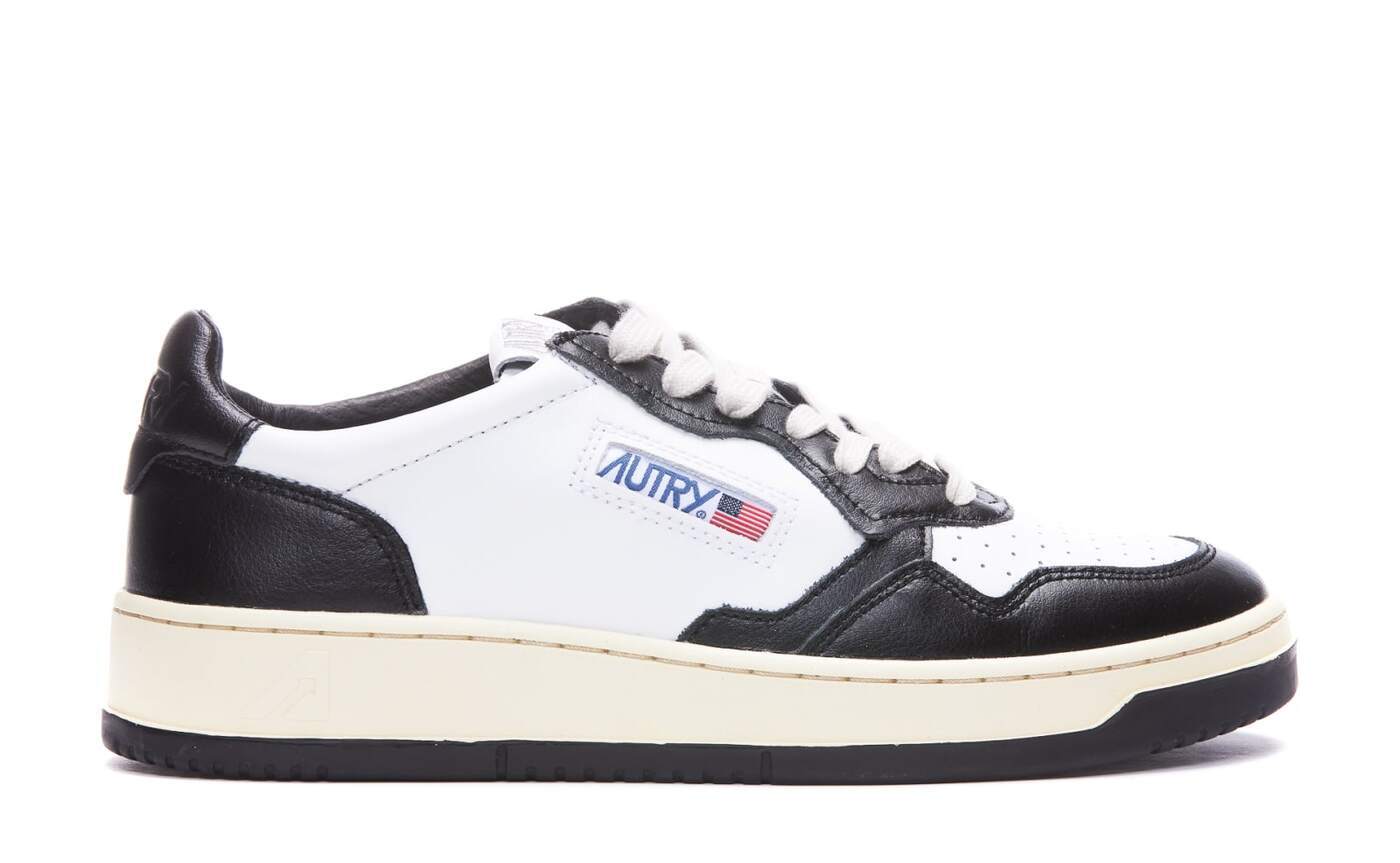 AUTRY ホワイト Bianco スニーカー メンズ 秋冬2023 AULM WB01 WHT BLK 【関税・送料無料】【ラッピング無料】 iaのサムネイル