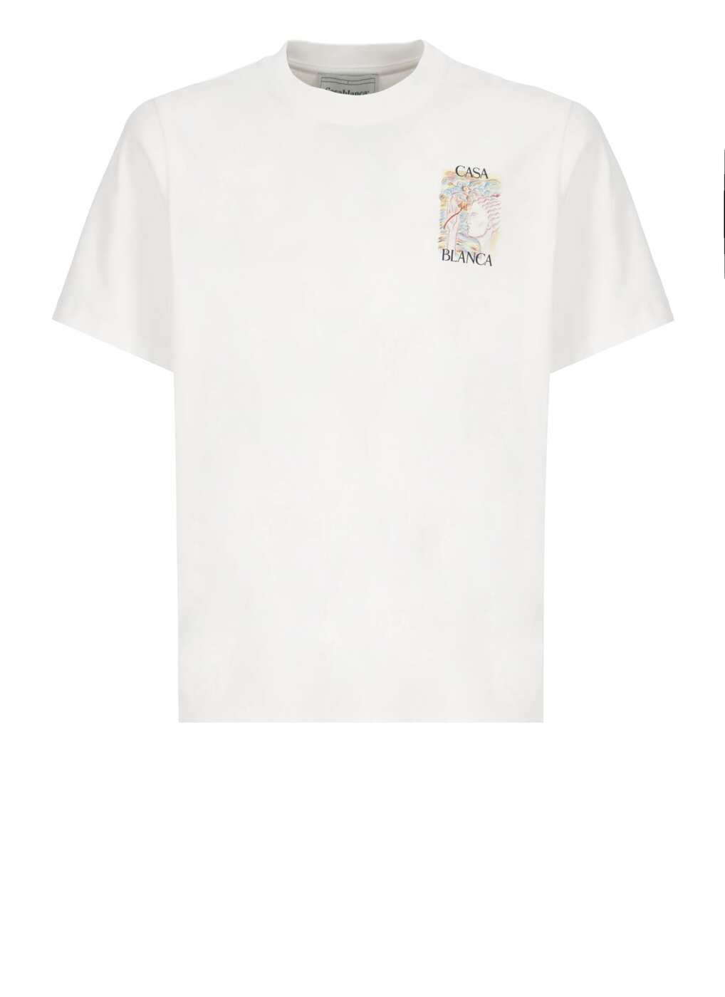 CASABLANCA カサブランカ ホワイト White Tシャツ メンズ 秋冬2024 MF24JTS00101MUSHROOM GODDESS 【関税・送料無料】【ラッピング無料】 iaのサムネイル