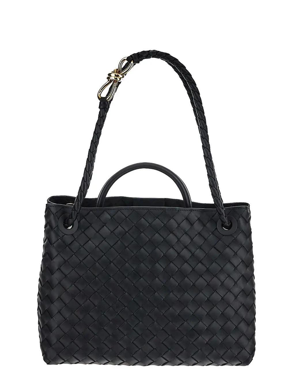 BOTTEGA VENETA ボッテガ ヴェネタ ブラック Nero トートバッグ レディース 秋冬2024 766016VCPP1 1139 【関税・送料無料】【ラッピング無料】 iaのサムネイル