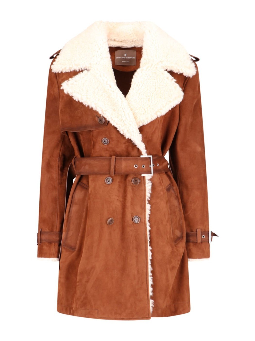 ERMANNO SCERVINO エルマンノ シェルヴィーノ ブラウン Brown ジャケット レディース 秋冬2024 D450D305SHFPX91241 【関税・送料無料】【ラッピング無料】 iaのサムネイル