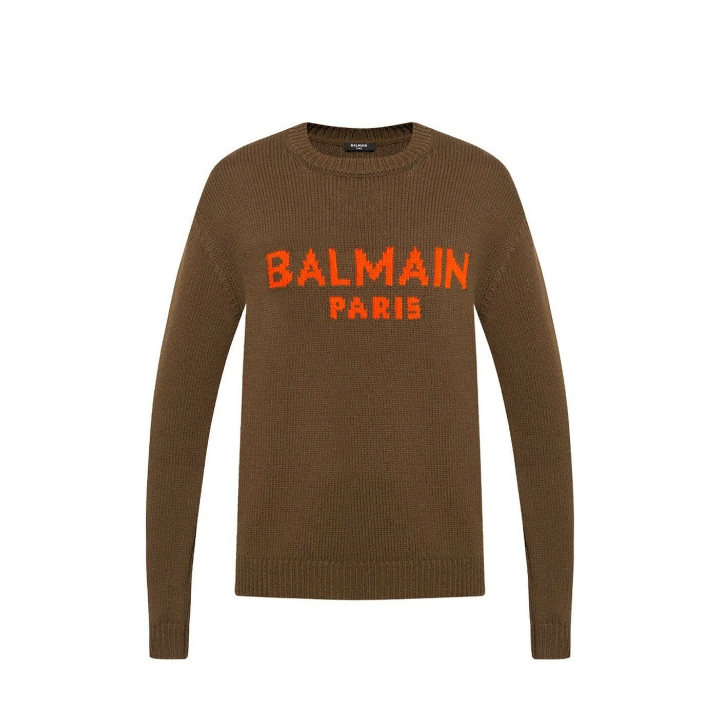 BALMAIN バルマン ブラウン Brown ニットウェア メンズ 秋冬2024 WH0KD000K027_UCZ 【関税・送料無料】【ラッピング無料】 iaのサムネイル