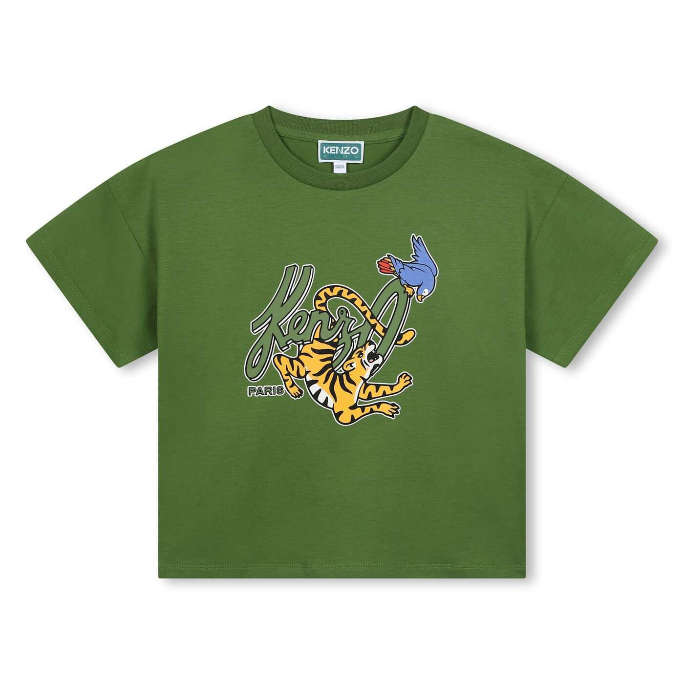 KENZO ケンゾー グリーン Green トップス ボーイズ 秋冬2024 K60759 64M 【関税・送料無料】【ラッピング無料】 iaのサムネイル