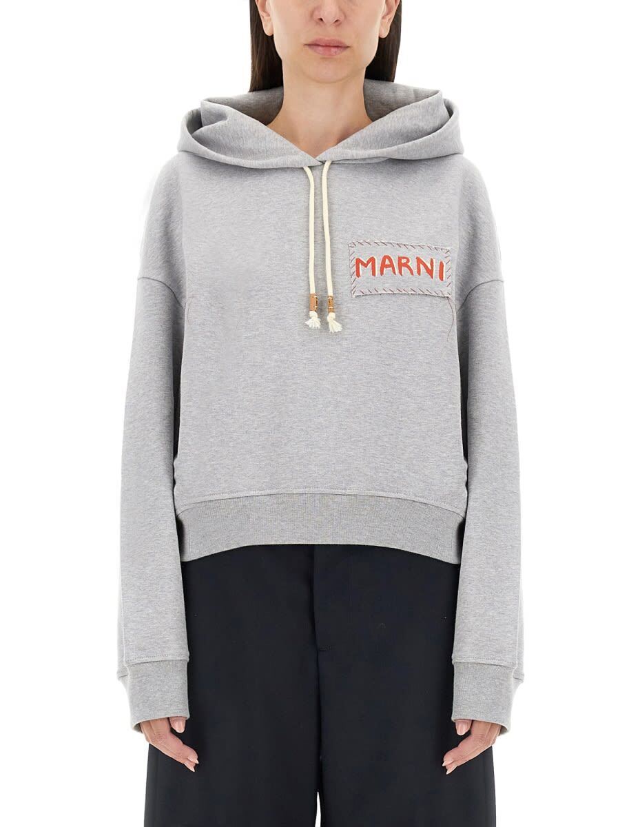 マルニ MARNI トレーナー レディース グレー クリスマス Sweatshirts FLJE0211X0UTC397_00N15 GREY 関税 送料無料 ラッピング無料 2024AW iaのサムネイル