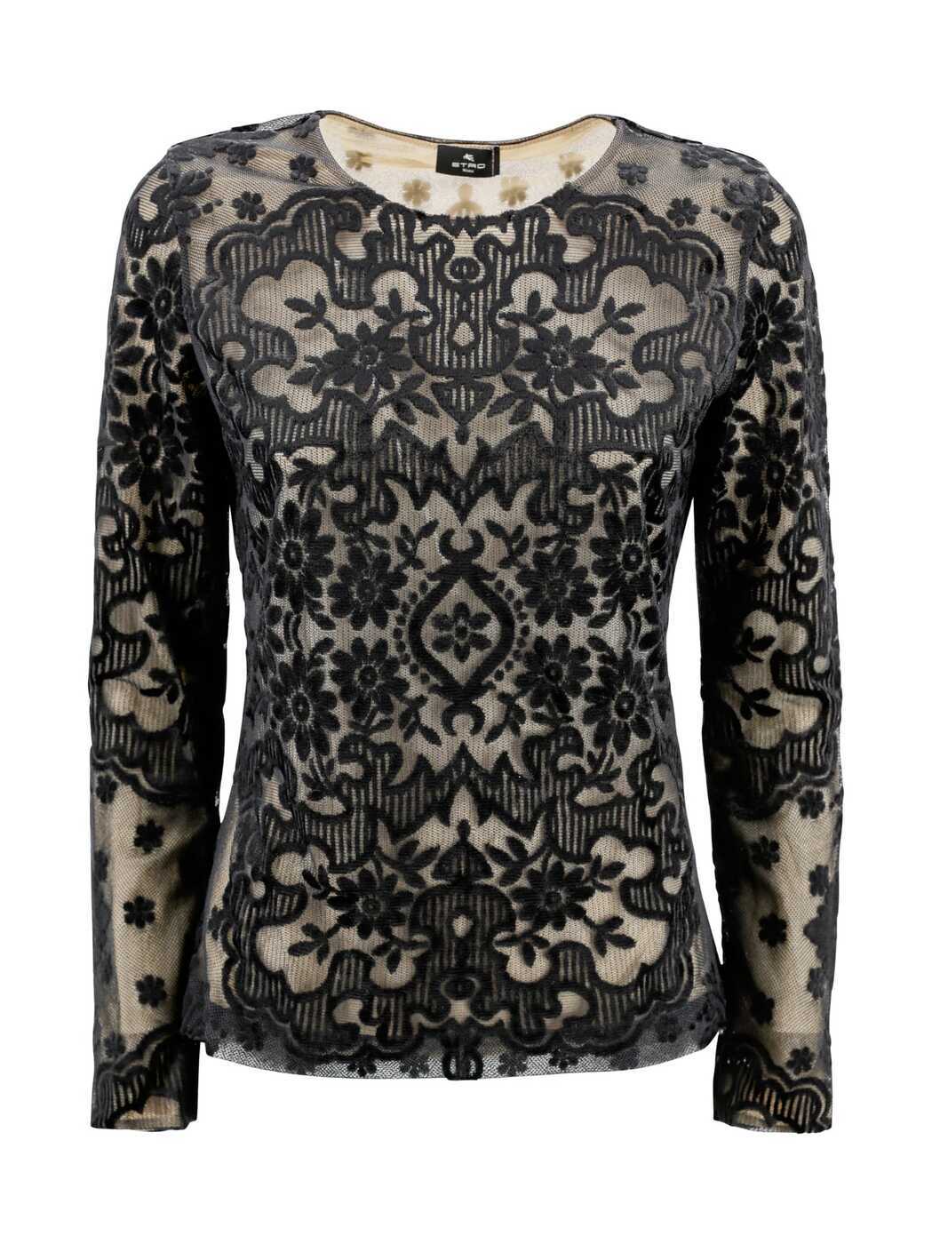 ETRO エトロ ブラック black トップス レディース 秋冬2024 WRJA003899JMD01 N0000 【関税・送料無料】【ラッピング無料】 iaのサムネイル